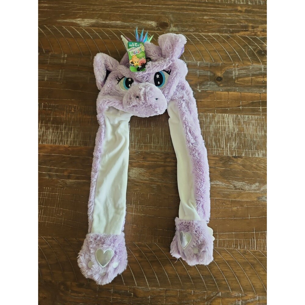 Lynco Action Big Eye Critter Collection Cap Animal Unicorn Squeeze Paw Ears Move